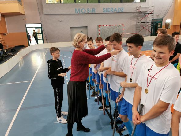 Igrzyska młodzieży szkolnej - mistrzostwa województwa w unihokeju chłopców